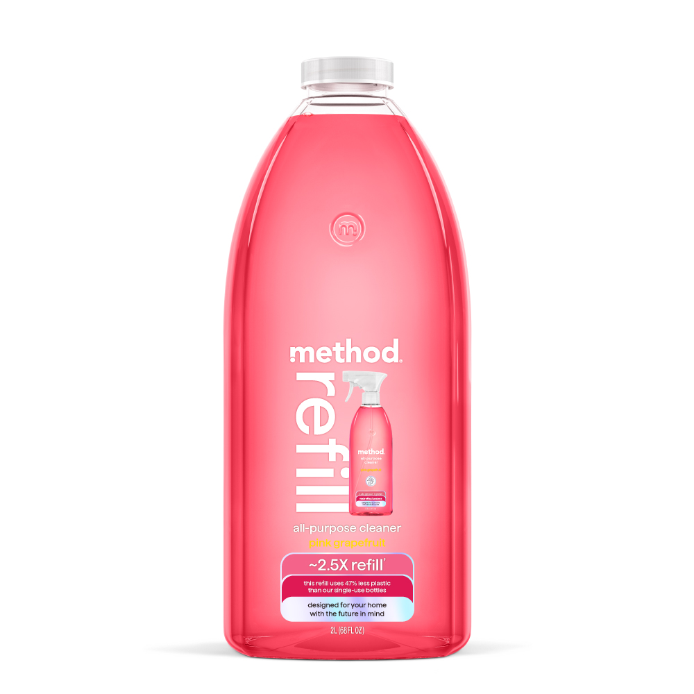 Method 美則 全效多功能清潔劑補充瓶-粉紅葡萄柚2000ml