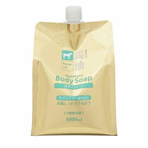 熊野油脂 日本品牌馬油沐浴乳1000ml