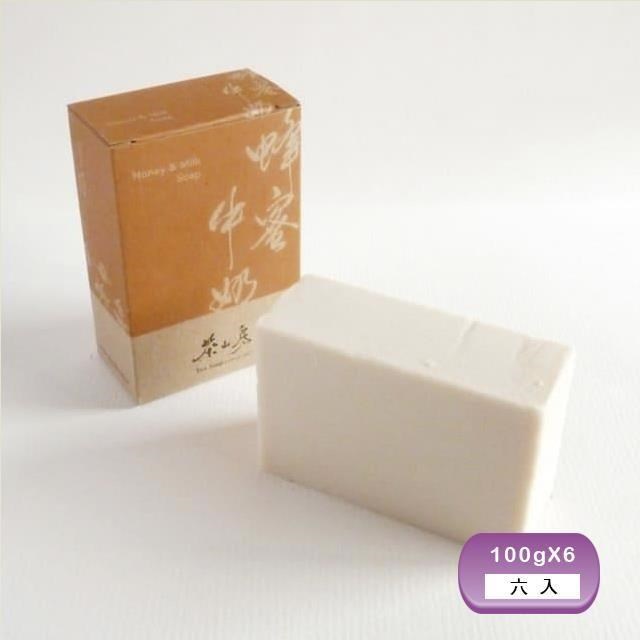 茶山房 蜂蜜牛奶皂6入