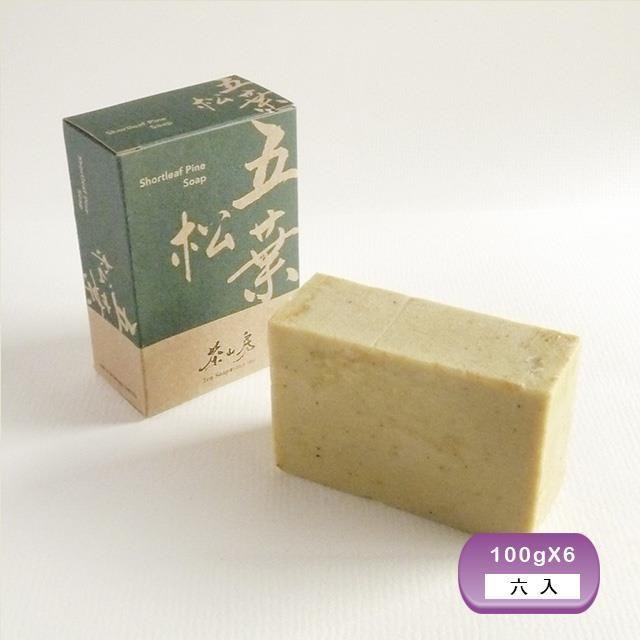 茶山房 五葉松皂6入