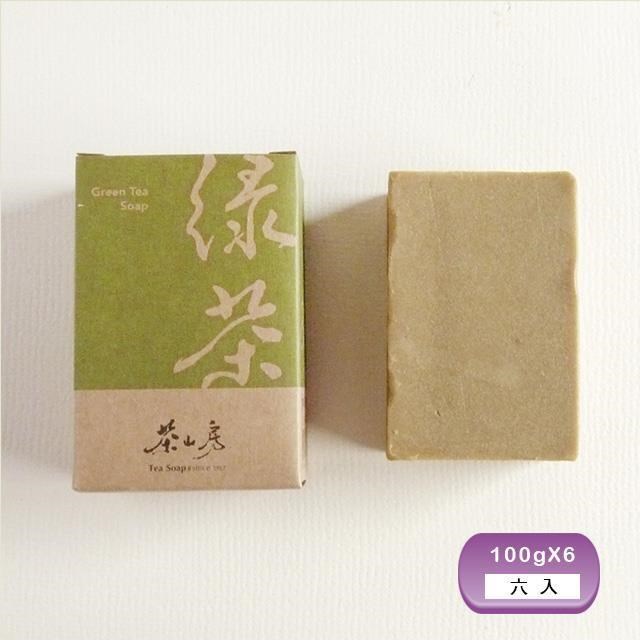 茶山房 綠茶皂6入
