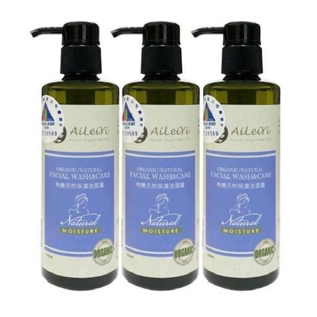 AiLeiYi 愛蕾伊 蘆薈保濕洗面露-薰衣草250ml(3瓶/組)