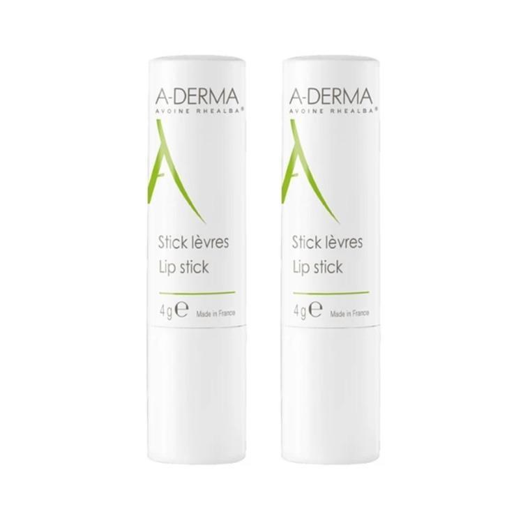 A-DERMA 艾芙美 複方維他命護唇膏4g 特惠瓶 2入組