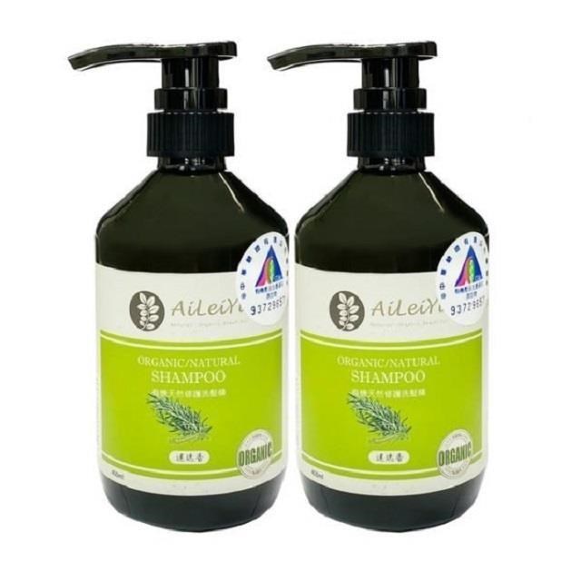 AiLeiYi 愛蕾伊 洋甘菊修護洗髮精-迷迭香400ml(2瓶/組)