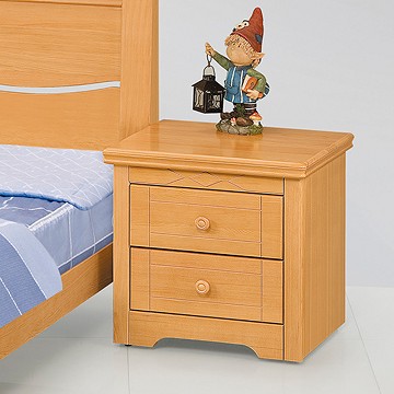 STYLEHOUSE 時尚屋 [UZ6]伊諾林1.7尺檜木色床頭櫃UZ6-96-3
