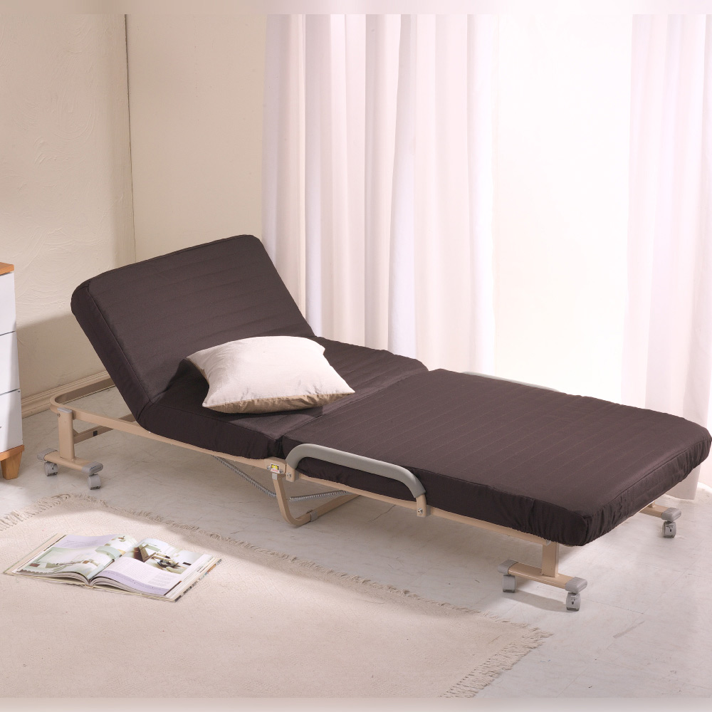 Simple Life 14段記憶棉折疊床-黑