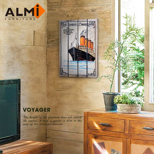 【ALMI】PAINTING-VOYAGER 40x60 木板畫( 7款可選)