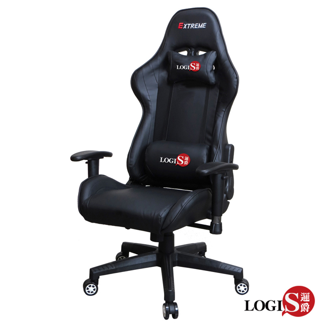 LOGIS 邏爵 E-SPORTS暗黑聯盟皮面電競椅 電腦椅 主管椅 賽車椅 皮椅【DIY-1629】