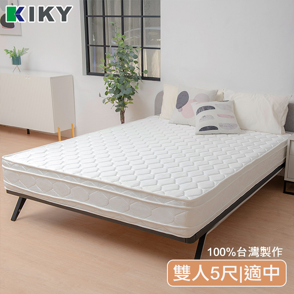 KIKY 四代英式雙面可睡四線獨立筒床墊(雙人5尺)
