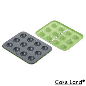 日本蛋糕棒棒糖模具組12P