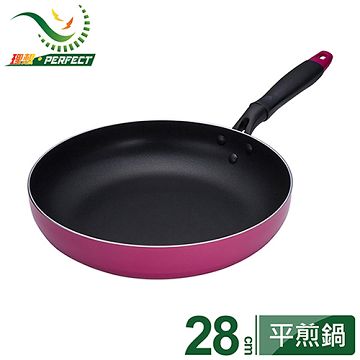PERFECT 理想 《台灣》品味日式不沾平煎鍋28cm-台灣製造