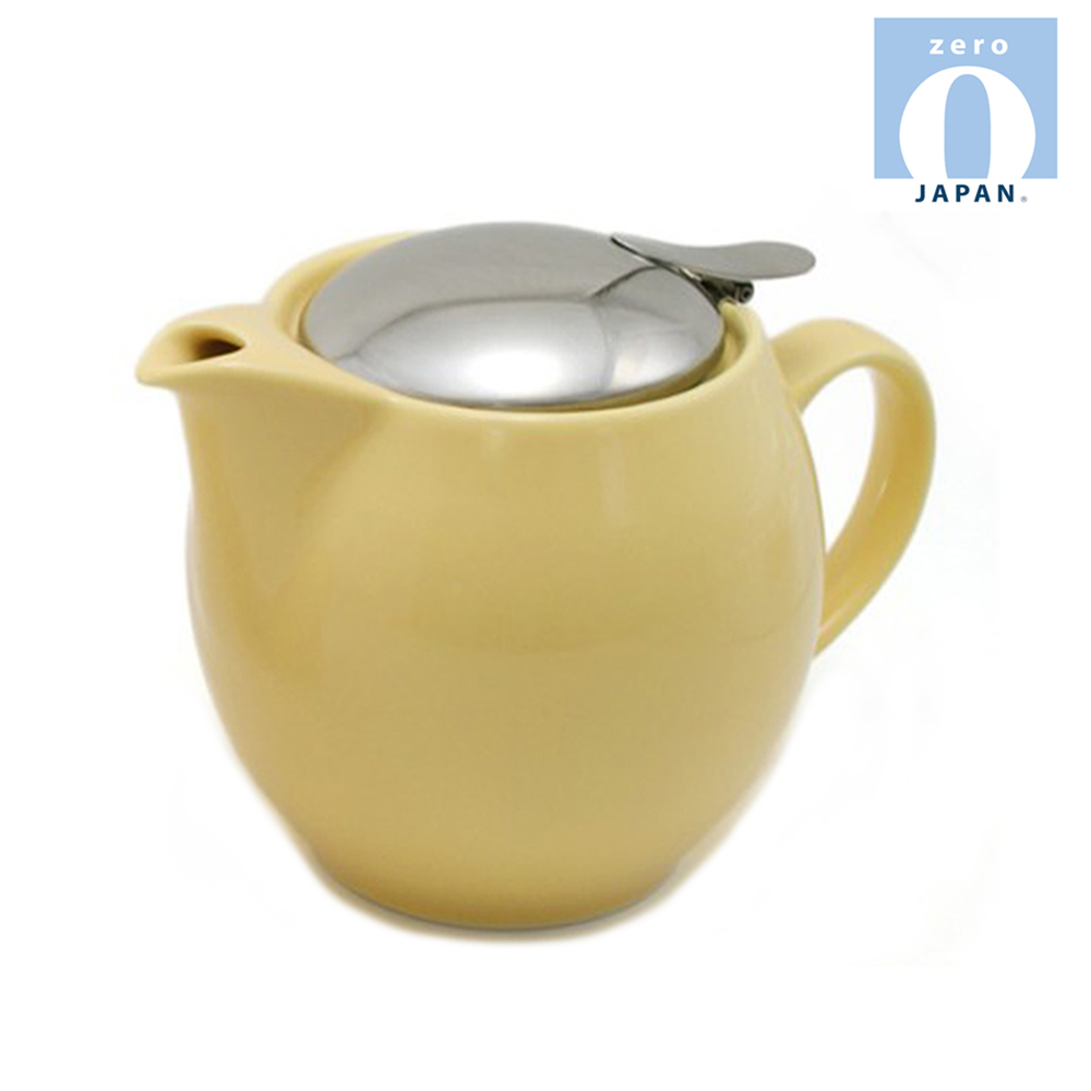 ZERO JAPAN 典藏陶瓷不鏽鋼蓋壺(香蕉黃)450cc - PChome 24h購物