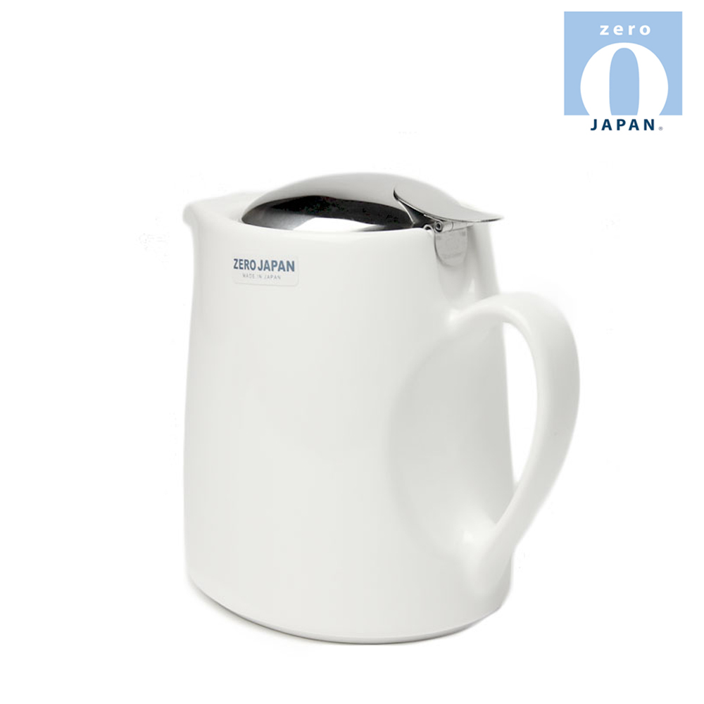 ZERO JAPAN 時尚冷熱陶瓷壺(白)600cc