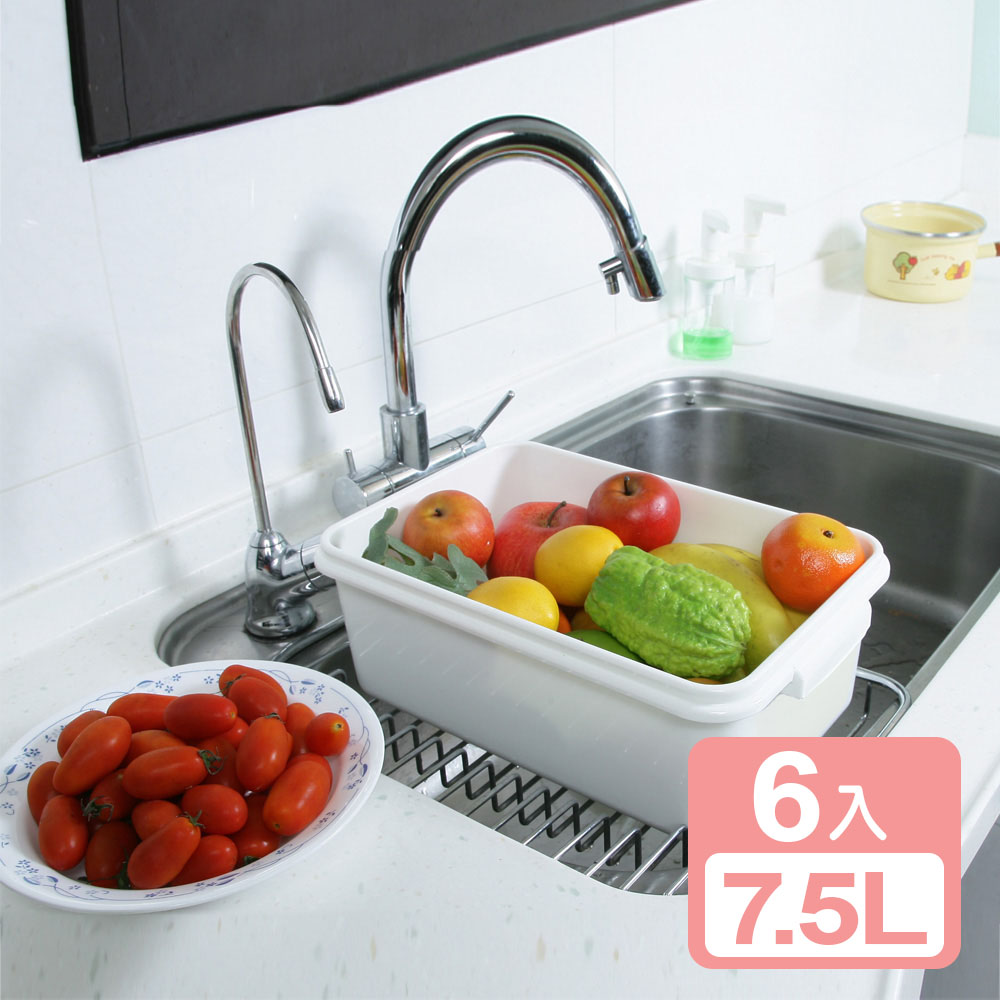 KEYWAY 聯府 【真心良品】雷納急鮮耐冷保鮮盒7.5L6入組