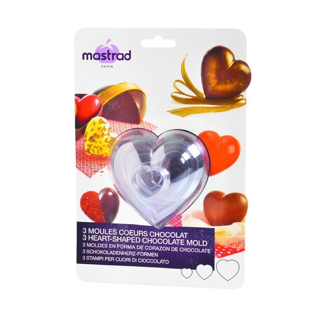 mastrad 法國 心型烘焙模具三入組