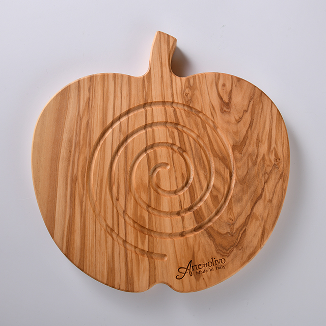 Arte in olivo 橄欖木 隔熱墊 蘋果 22cm