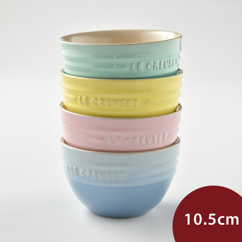 LE CREUSET 韓式飯碗4入雪酪- PChome 24h購物