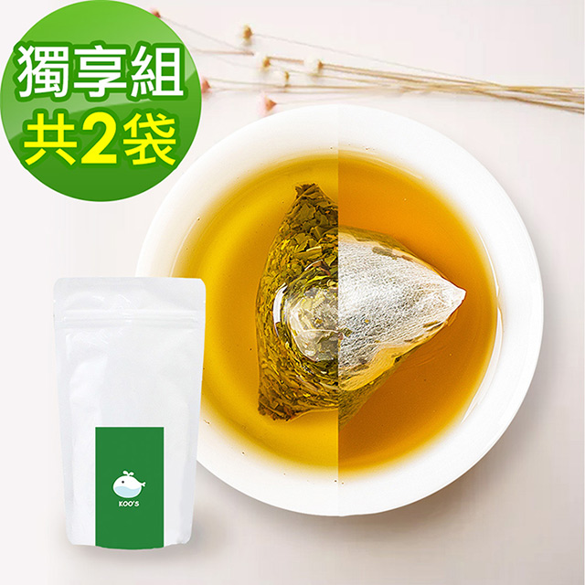 KOOS -香韻桂花烏龍茶+清韻金萱烏龍茶-獨享組各1袋(10包入)