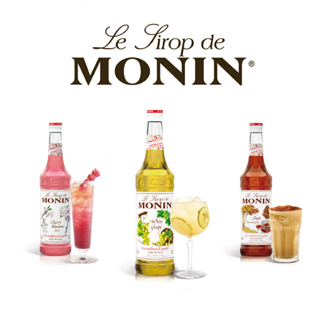 BOGARI 開元食品 Monin糖漿-咖啡推薦使用口味(焦糖+榛果+香草+愛爾蘭)700ml4入組