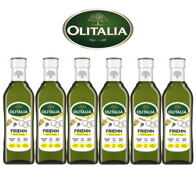 Olitalia 奧利塔 高溫專用葵花油禮盒組(500mlx6瓶)