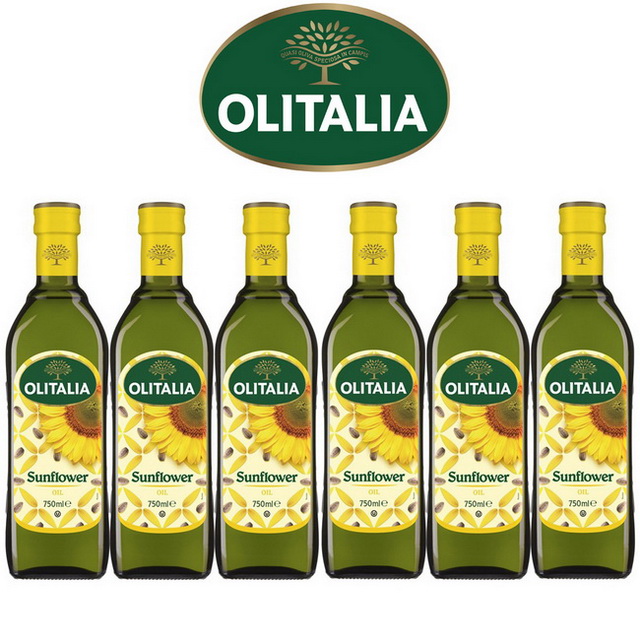 Olitalia 奧利塔 葵花油禮盒組(750mlx6瓶)