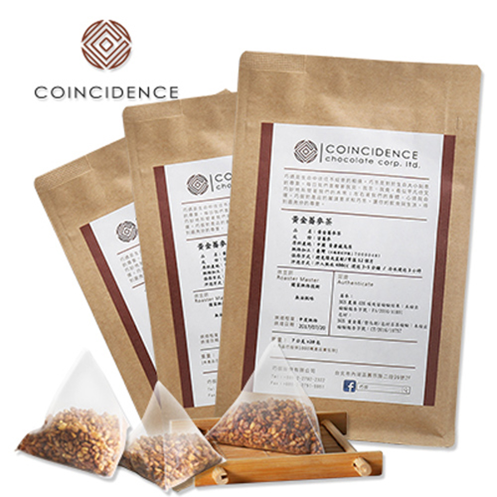 巧御不凡 COINCIDENCE 黃金蕎麥茶 (3入組)