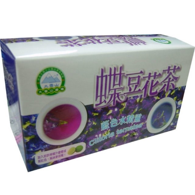 大雪山農場 蝶豆花茶 包x5盒 Pchome 24h購物