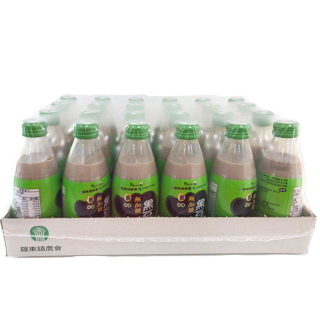羅東農會 羅董特濃青仁黑豆奶(24瓶/箱)_無糖
