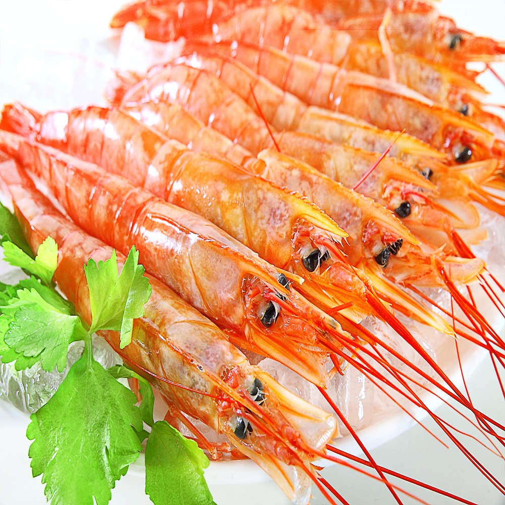 華得水產 天使紅蝦1件組(2kg/盒/ 特大尾)