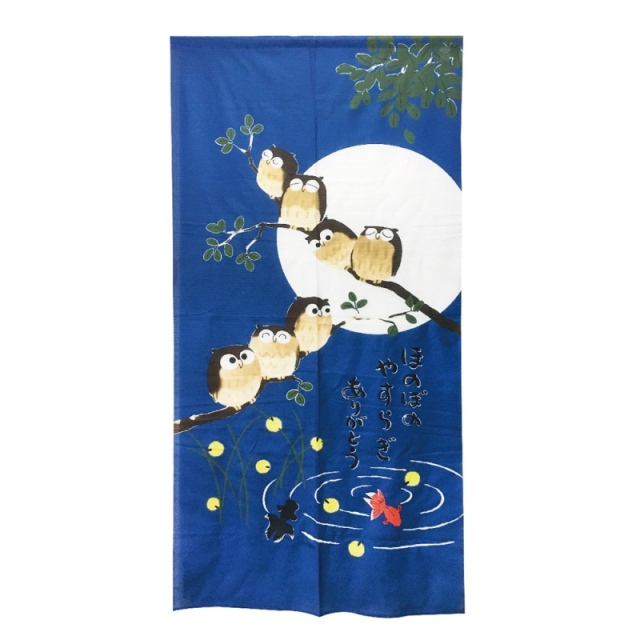 七福鷹長門簾175x88cm魚(HCJ8502)