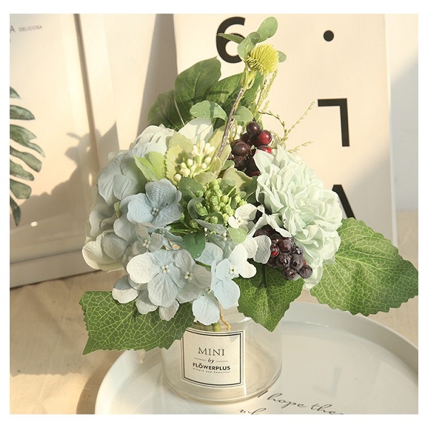 乾燥花綜合花束牡丹漿果大理花永生花仿真花不凋花保鮮花人造花乾燥花束 Pchome 24h購物