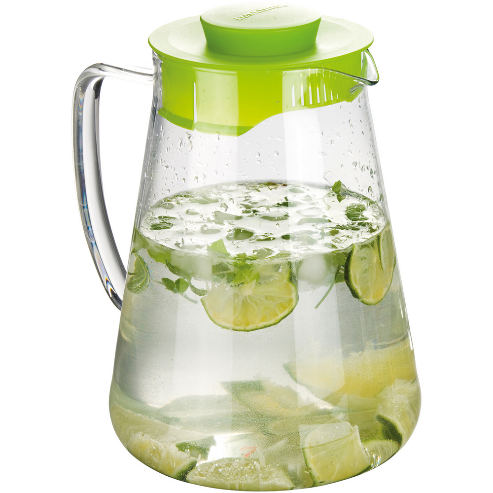 TESCOMA Teo單柄耐熱玻璃瓶(綠2.5L)