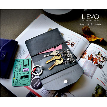 LIEVO STORY - 卡片鑰匙包(四色)