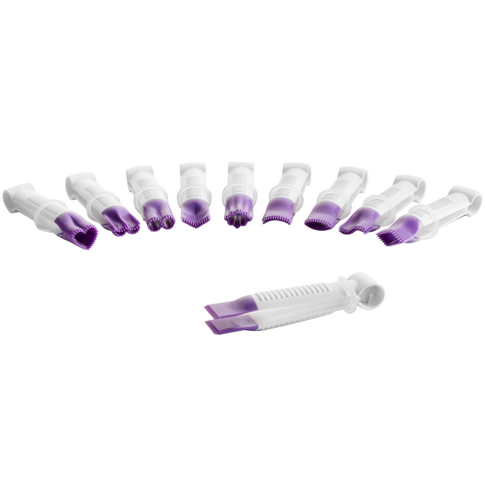 ibili 西班牙 Sweet翻糖花夾10件(針型) / 翻糖器具 烘焙用品 可機洗 洗碗機可洗