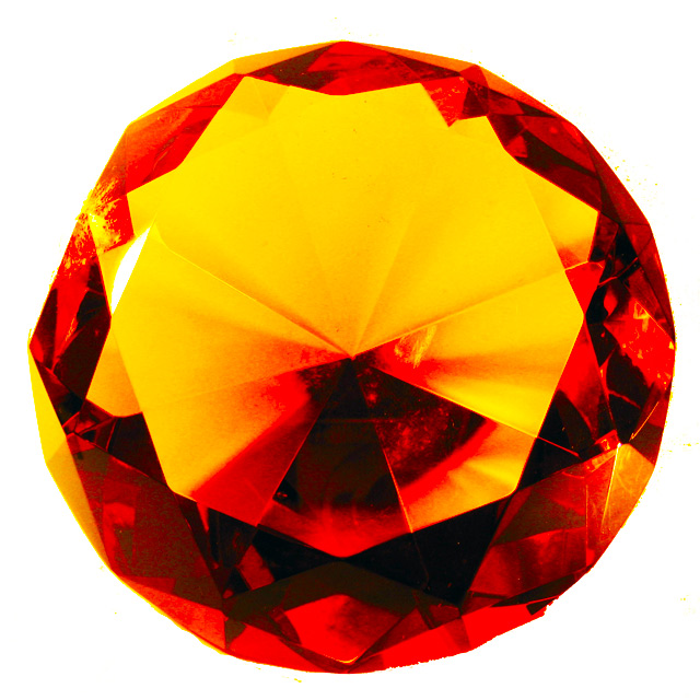 開運陶源 (大)Diamond奧地利水晶鑽石 (穩賺)~有黃/白(透明)/粉顏色