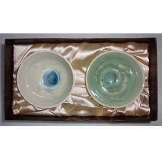 開運陶源(大圓球瓶)繽紛人生聚寶盆禮品~郭明本錳七彩結晶釉鎏金瓶