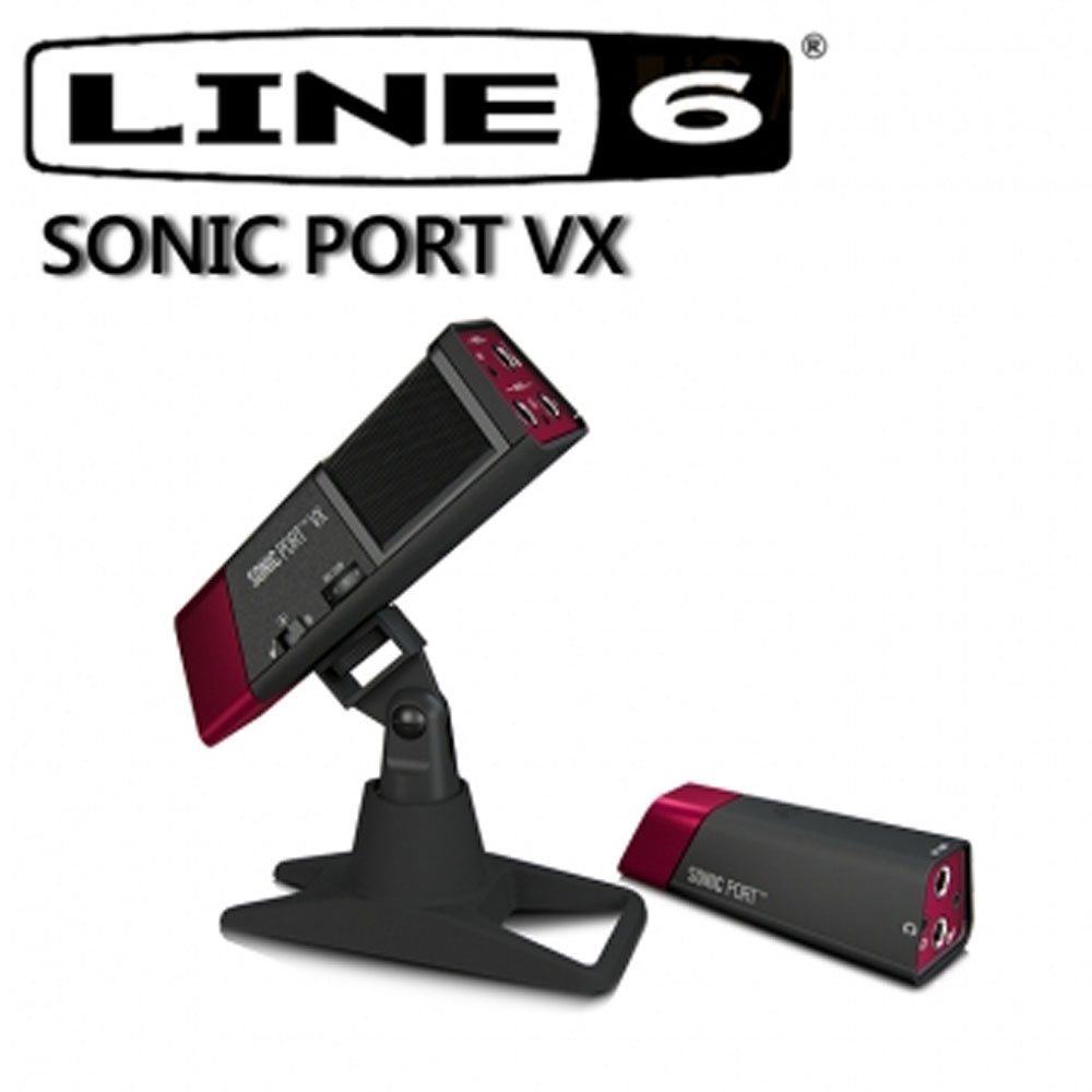 『『LINE 6』SONIC PORT VX 行動錄音介面 / 內建電容麥克風 / 公司貨