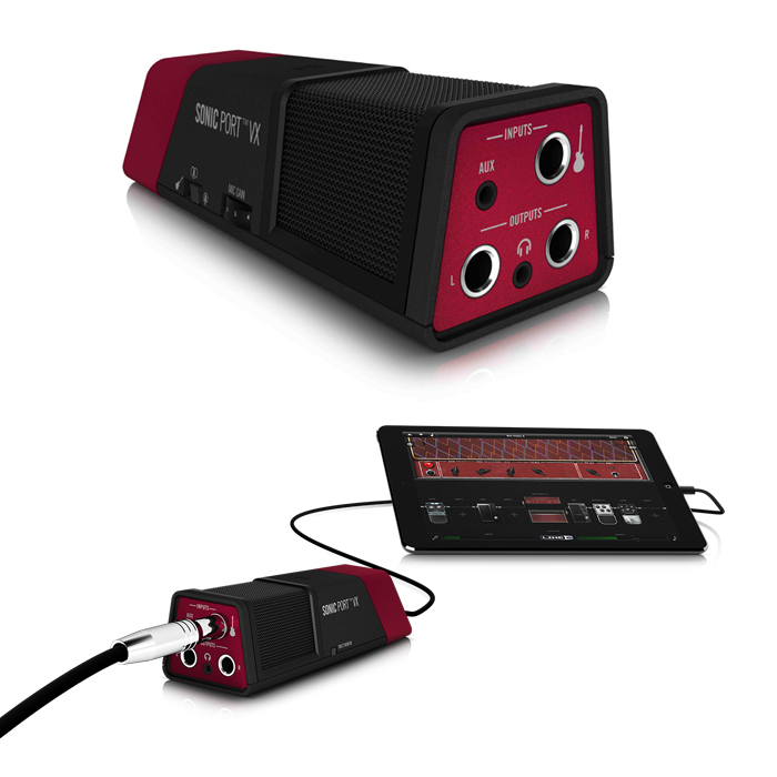 Line6 SonicPort VX マイク内蔵オーディオインターフェイス Sonic Port VX - Line 6 Japan
