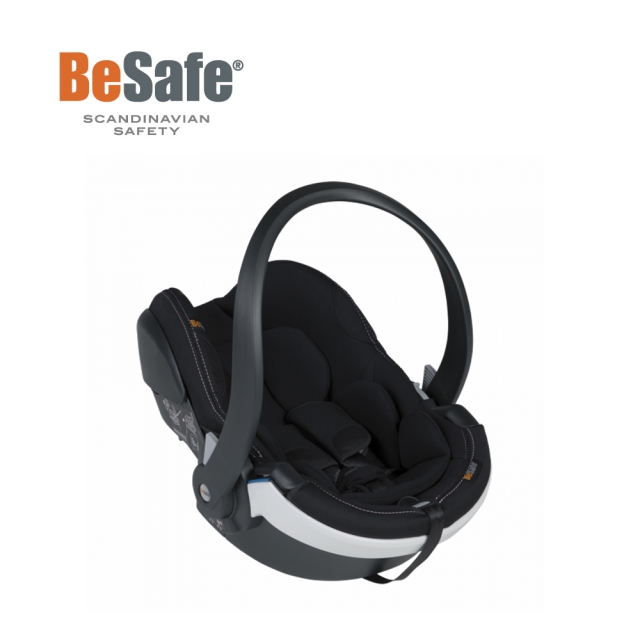 BeSafe 0-12個月 ISOfix 新生兒提籃 X1系列 最新I-Size標準(銀石黑)