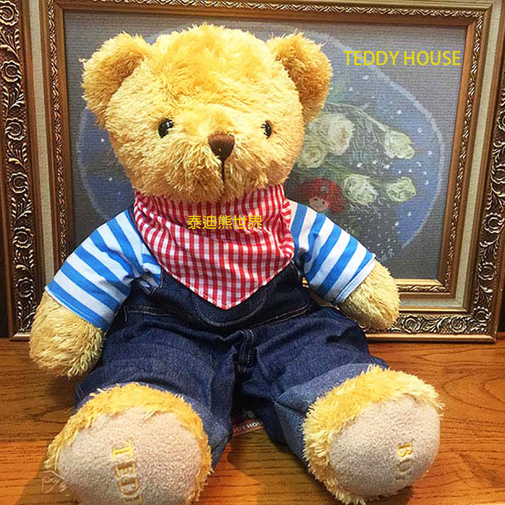 【TEDDY HOUSE】泰迪熊玩偶公仔絨毛娃娃 周杰倫告白氣球MV男主角泰迪熊附許願卡