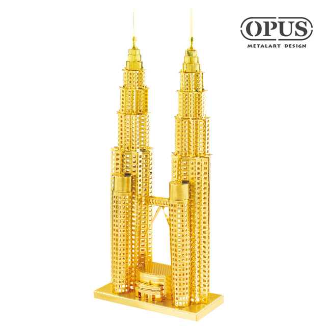 OPUS 東齊金工 智慧3D立體金屬拼圖 兒童親子共玩禮物