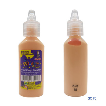 【愛玩色創意館】 MIT 兒童無毒彩繪玻璃貼-彩膠筆 22 ML -色號 15 單支