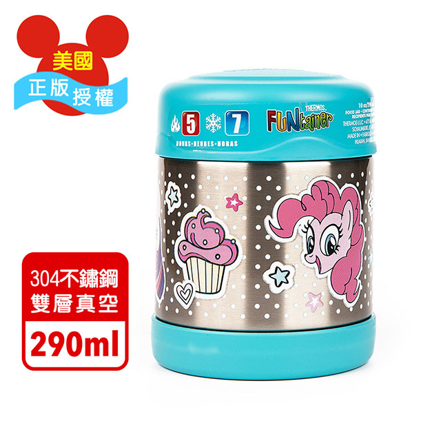 彩虹小馬藍色款 迪士尼不鏽鋼悶燒罐290ML
