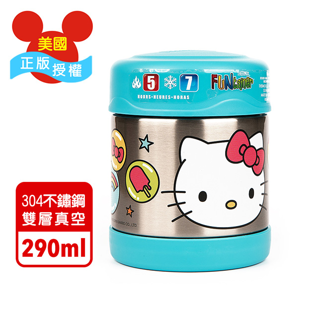 Hello Kitty凱蒂貓藍色款 迪士尼不鏽鋼悶燒罐290ML