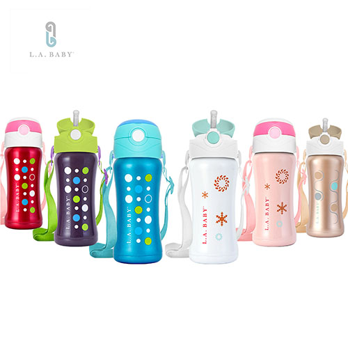 L.A. Baby 316超輕量保溫保冷兒童水壺 270ml(六色可選)