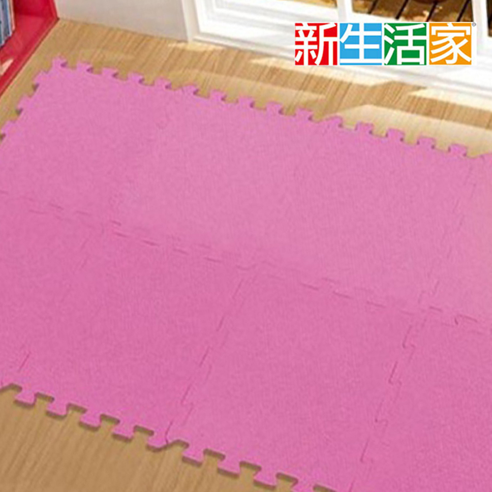 新生活家 抗菌地墊32x32x1cm 30入-淘氣紅
