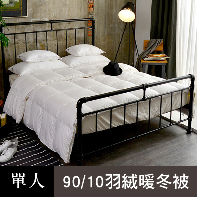 La Belle 《義大利》90/10法國天然水鳥羽絨冬被--單人