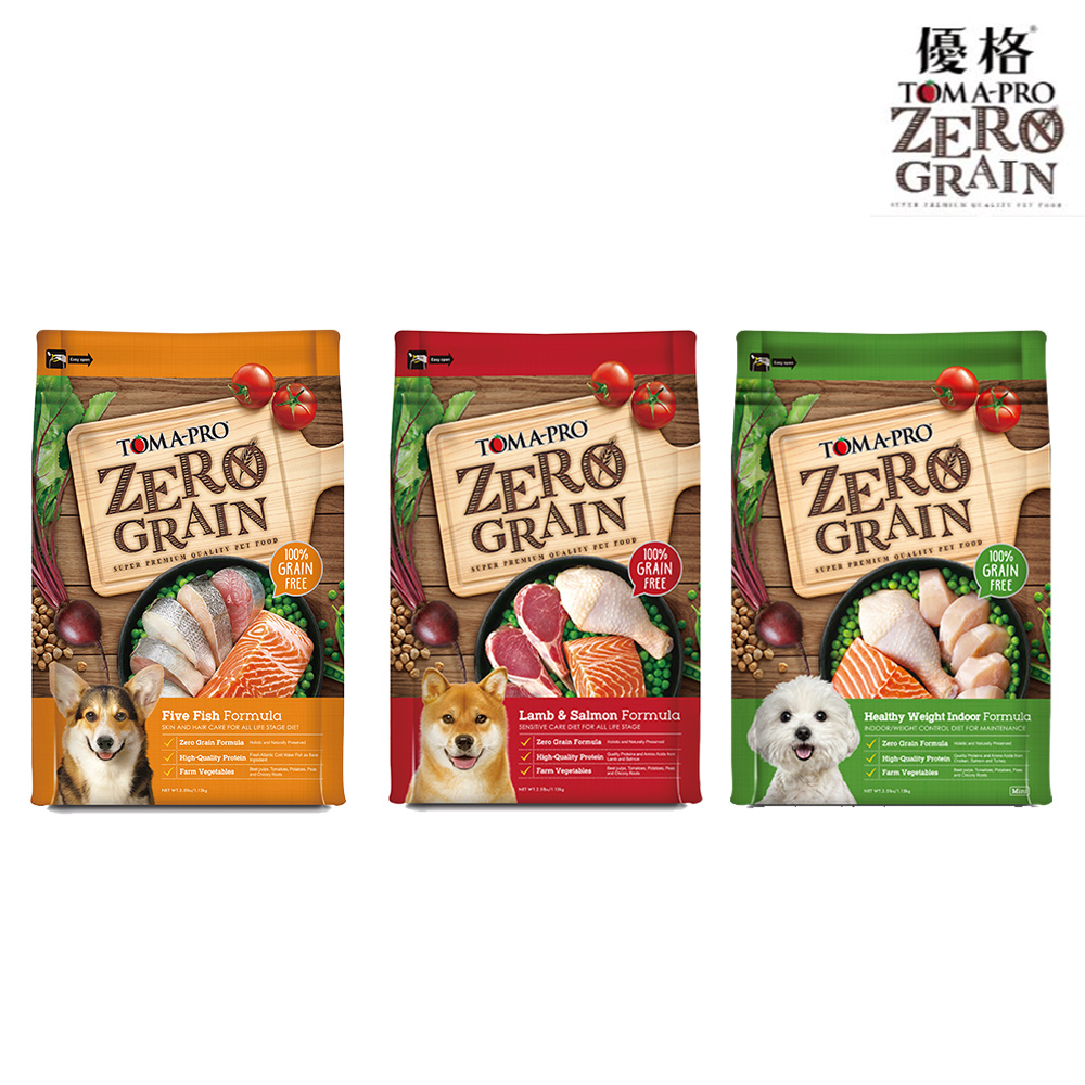 TOMA-PRO 優格 天然零穀食譜 全齡犬系列-5.5磅〔狗飼料/犬乾糧〕