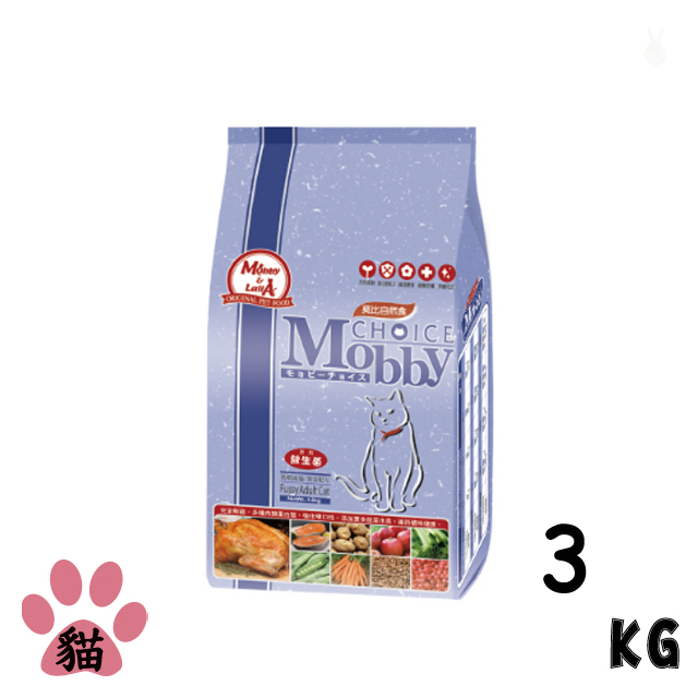 Mobby 莫比 挑嘴貓-雞肉+米 3kg