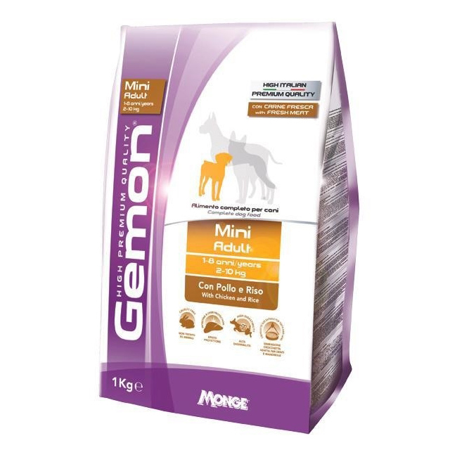 Gemon 啟蒙 【義大利】小型成犬飼料-雞肉口味3kg